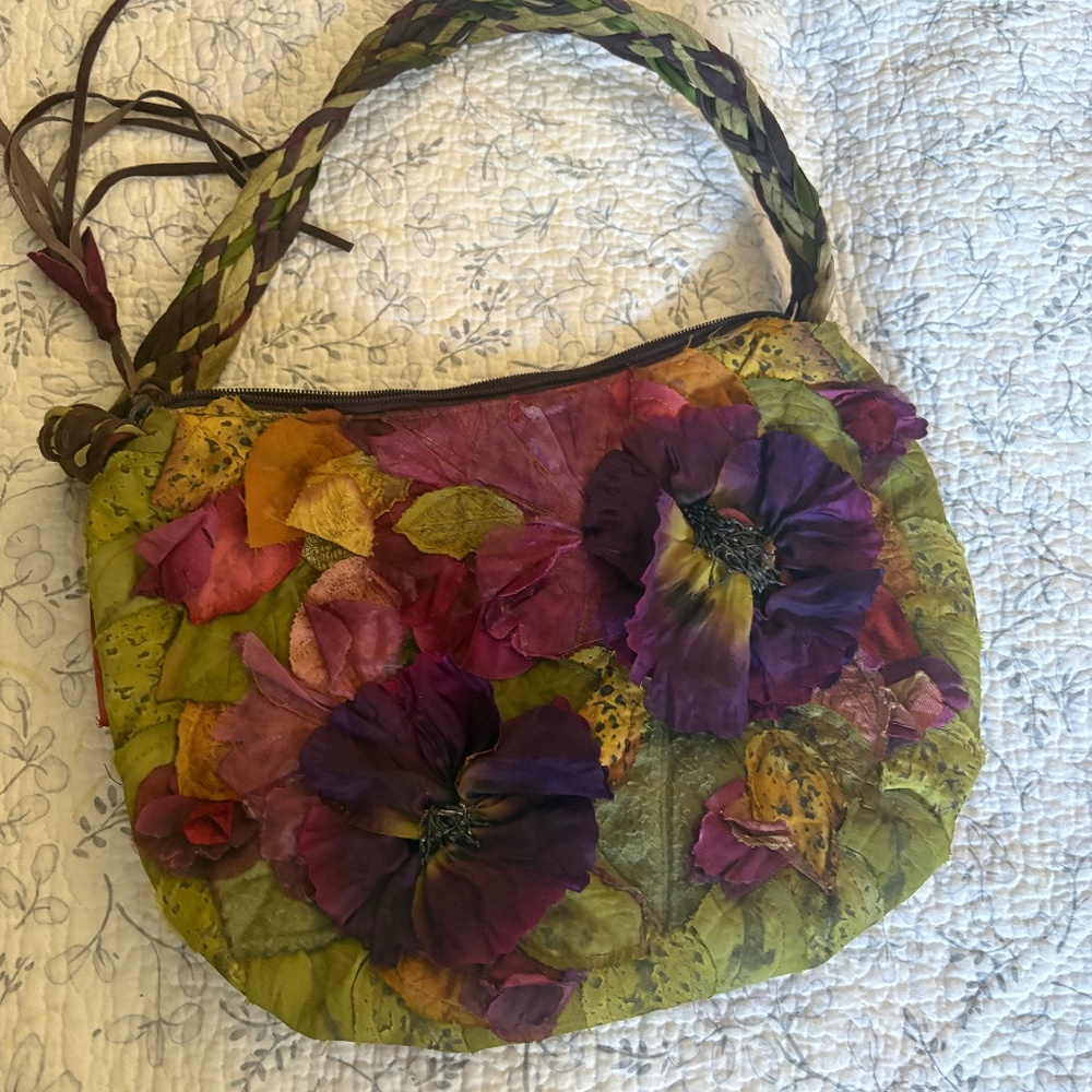 Beautiful Fabric purse Designed by Viva Bags of California